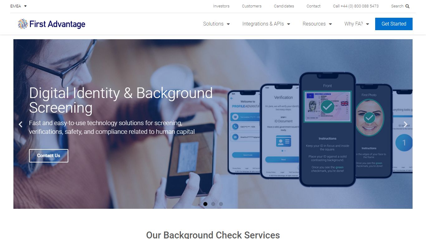 First Advantage: A Leading Global Background Check Company